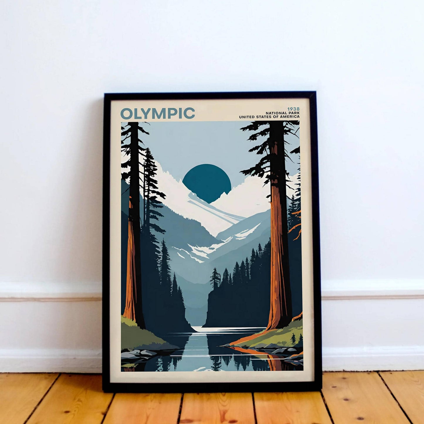 Olympic National Park Poster Print