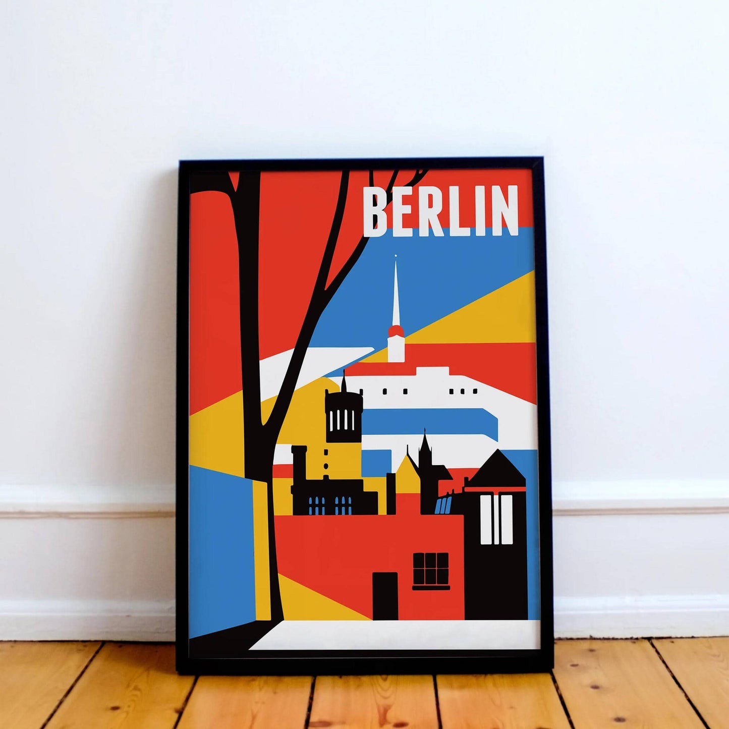 Berlin - Minimal Travel Poster - HypeSheriff