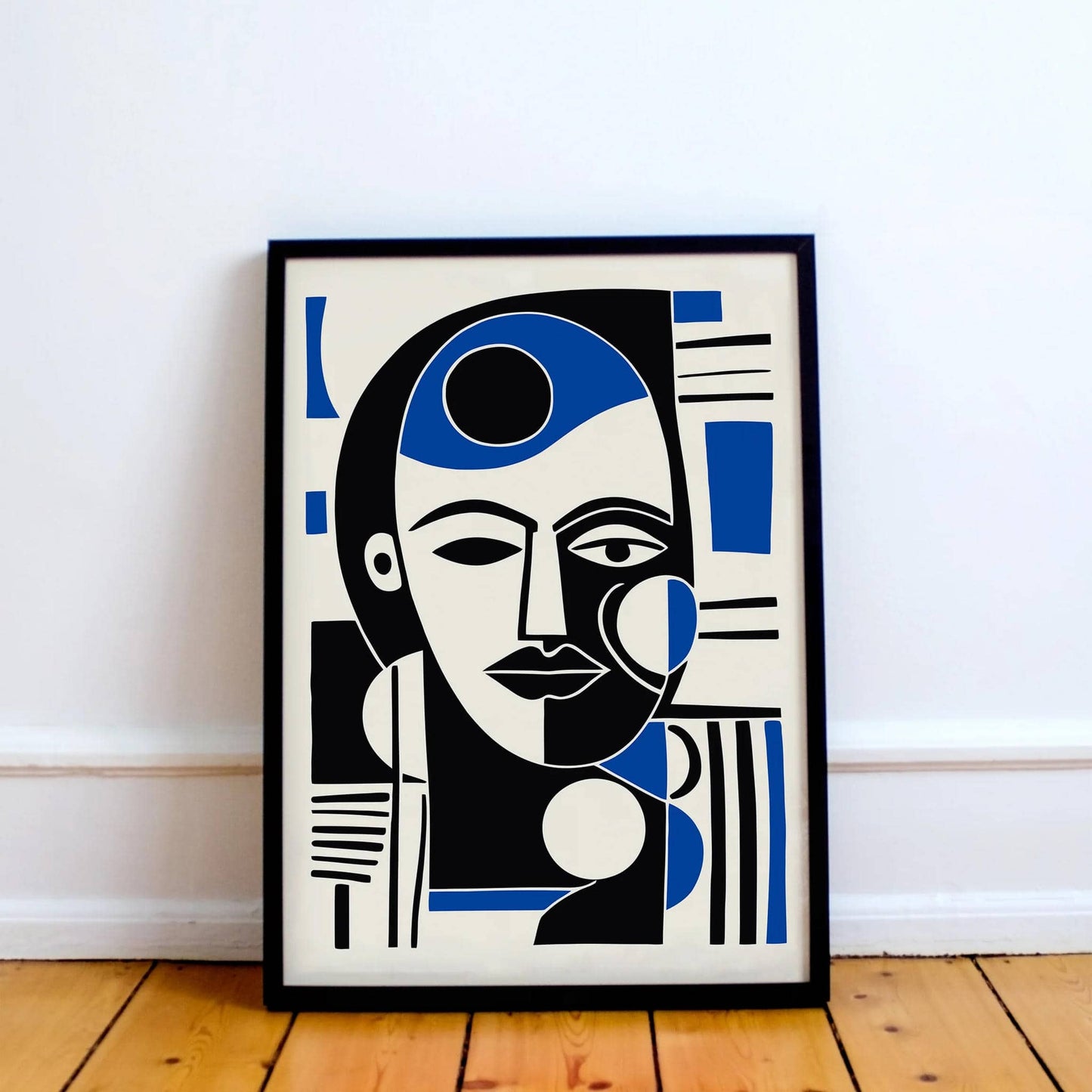 Modern Cubism Face Art Print 2025 - HypeSheriff