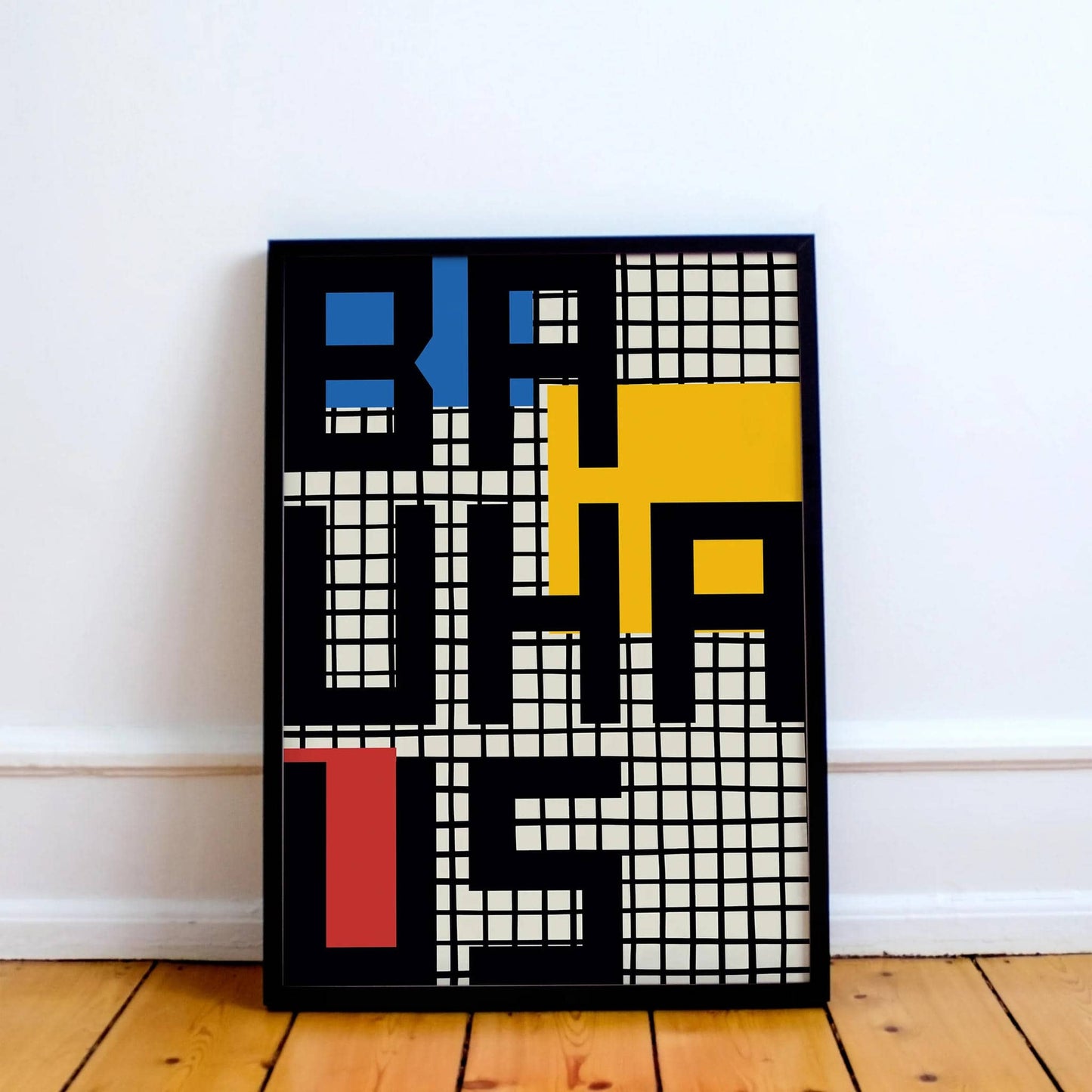 Bauhaus Typography Poster - HypeSheriff