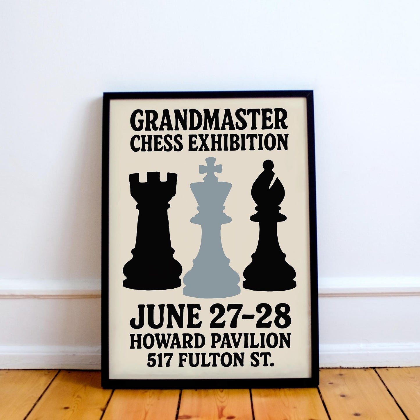 Chess Grandmaster Poster