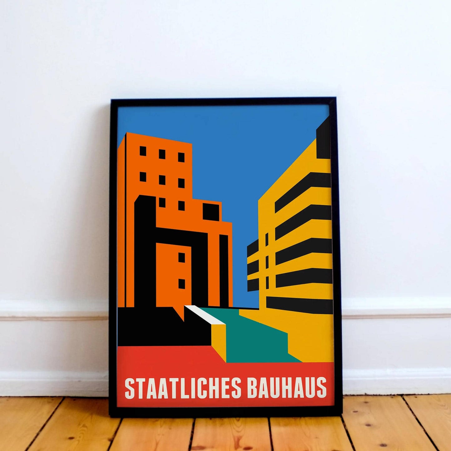 Minimalist Bauhaus Poster - HypeSheriff
