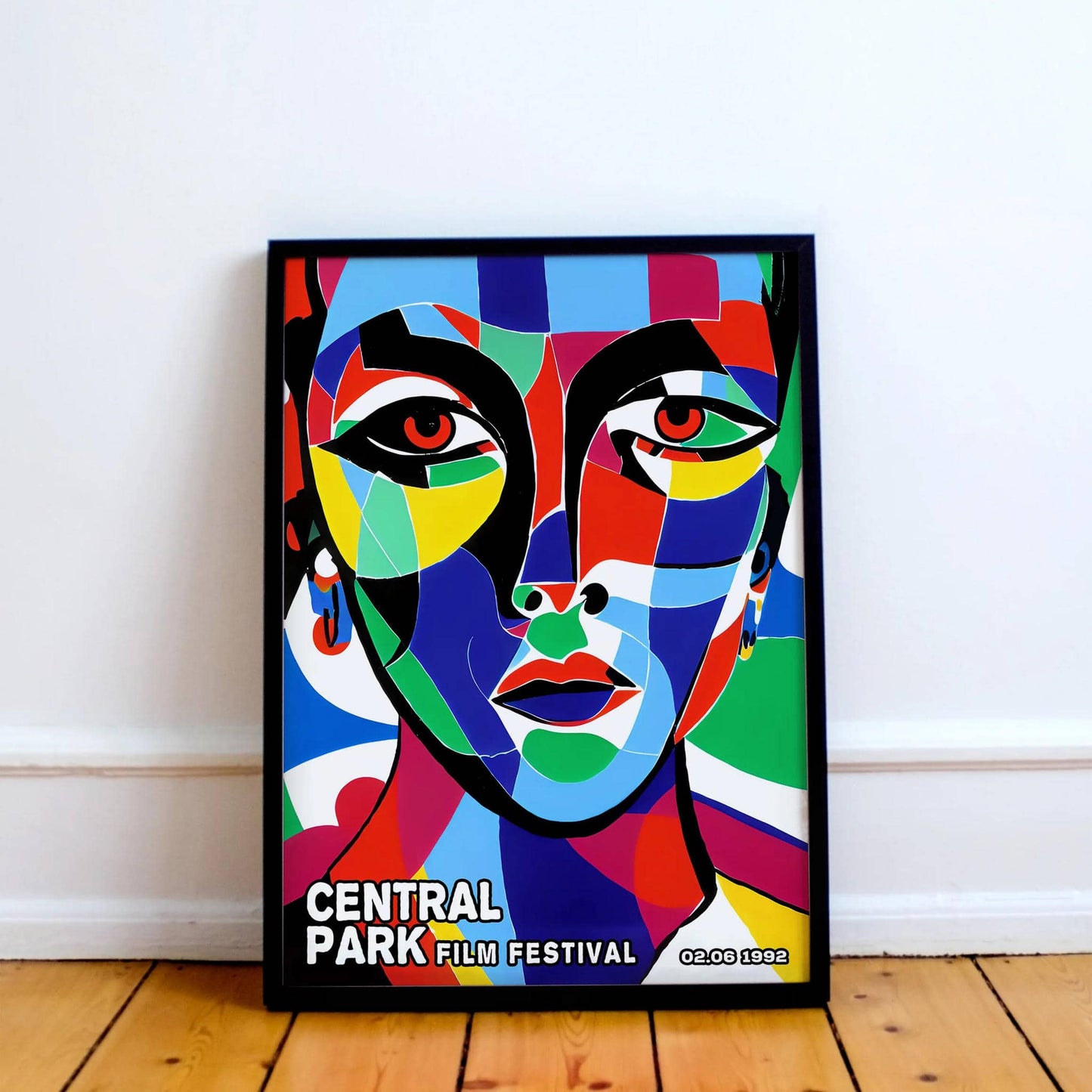Central Park Film Festival Vintage Poster Print - HypeSheriff