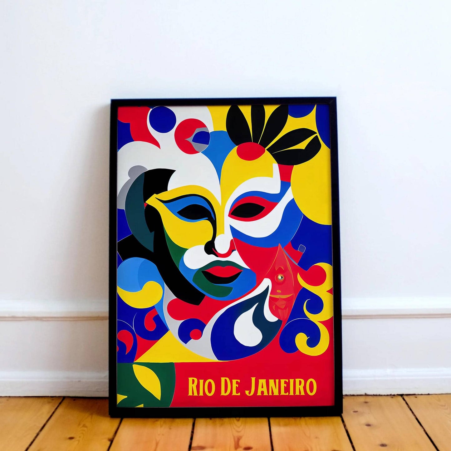 Rio De Janeiro Festival Vintage Poster Print - HypeSheriff