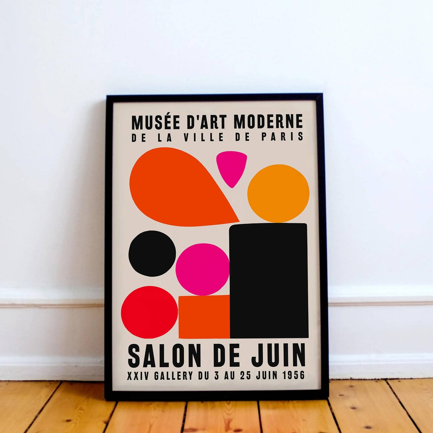 Modern Museum Paris Exhibition Poster - HypeSheriff