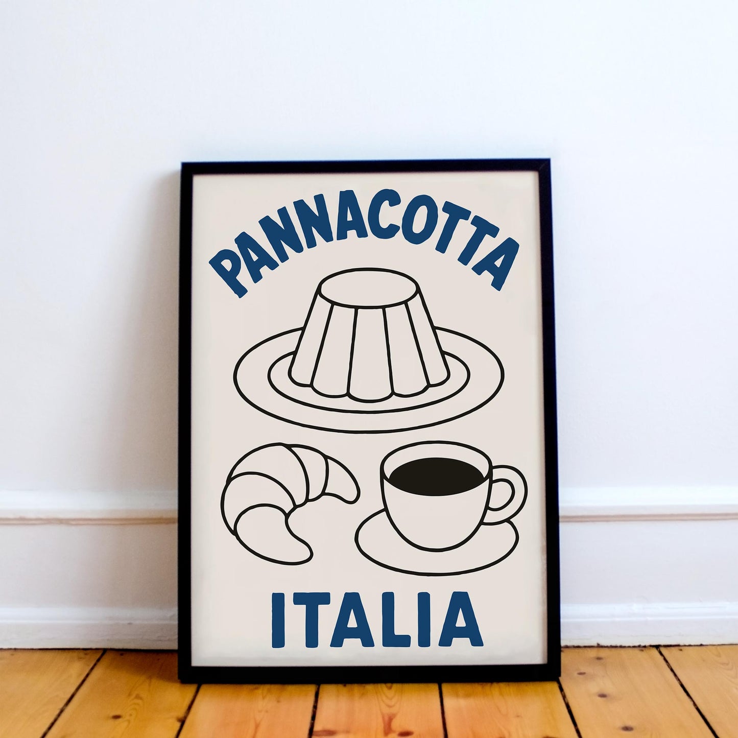 Panna Cotta Print Poster