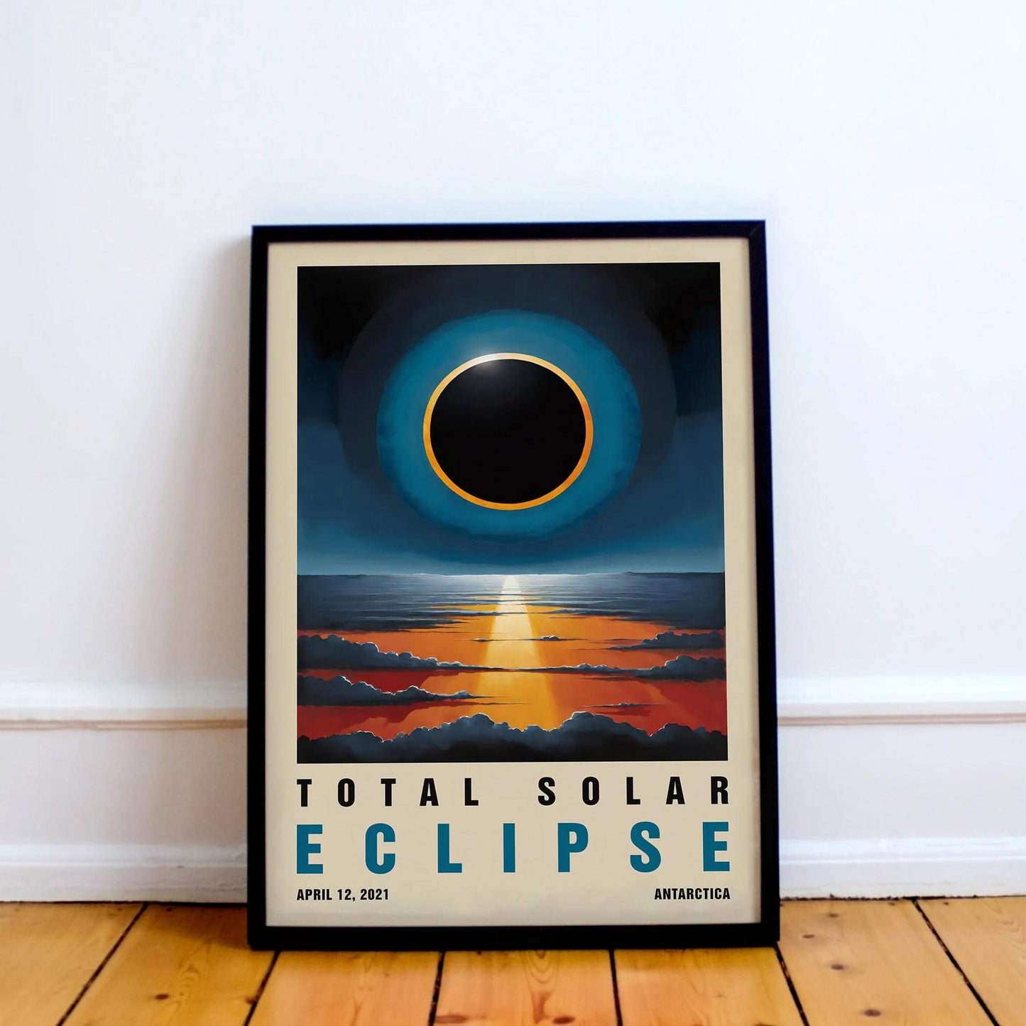 Solar Eclipse Antarctica Poster - HypeSheriff