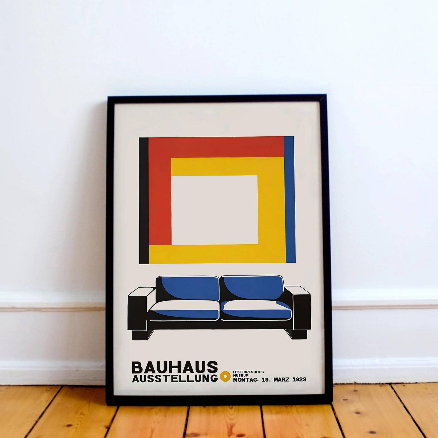 Bauhaus Furniture Exhibition Poster - HypeSheriff