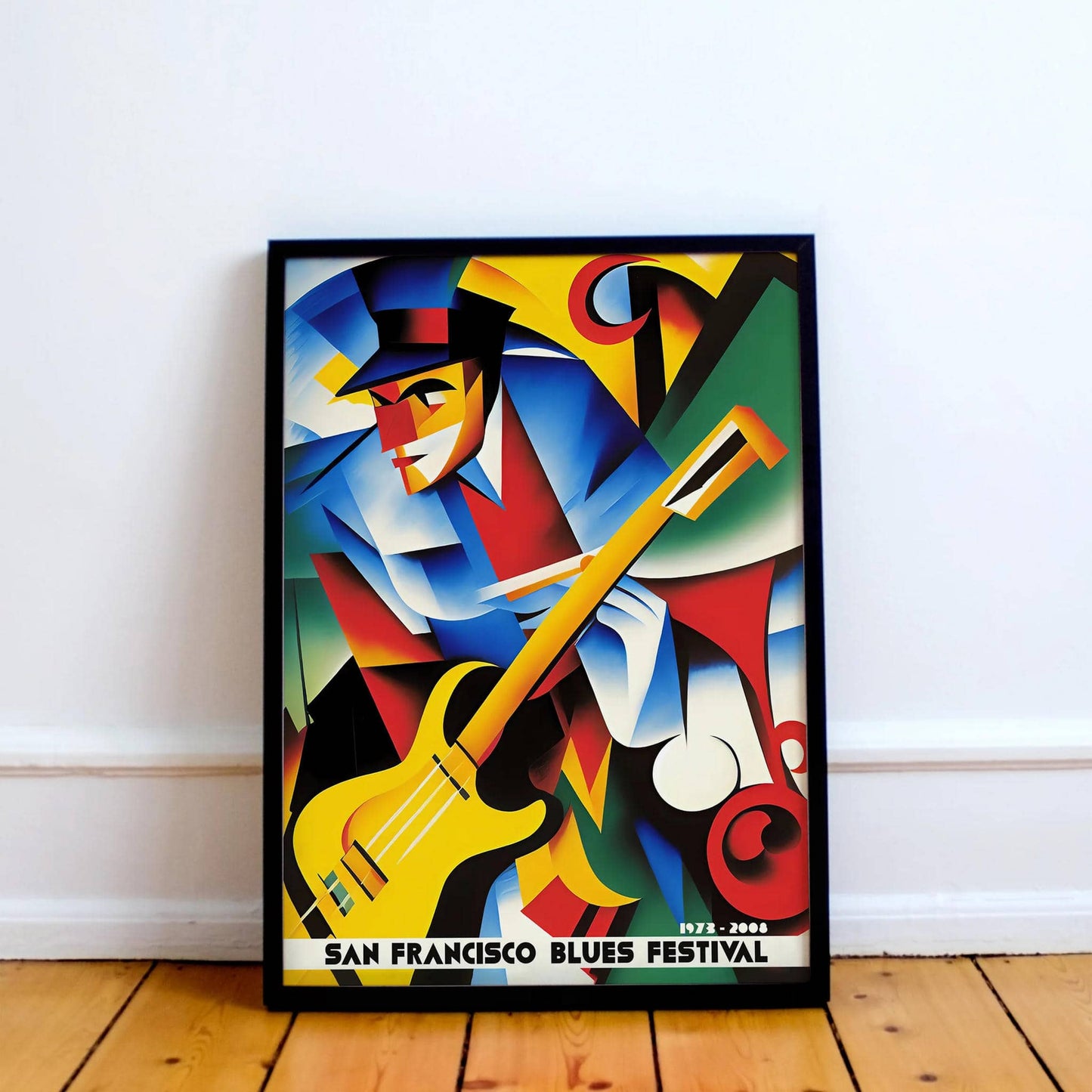 San Francisco Jazz Festival 2008 Retro Poster - HypeSheriff