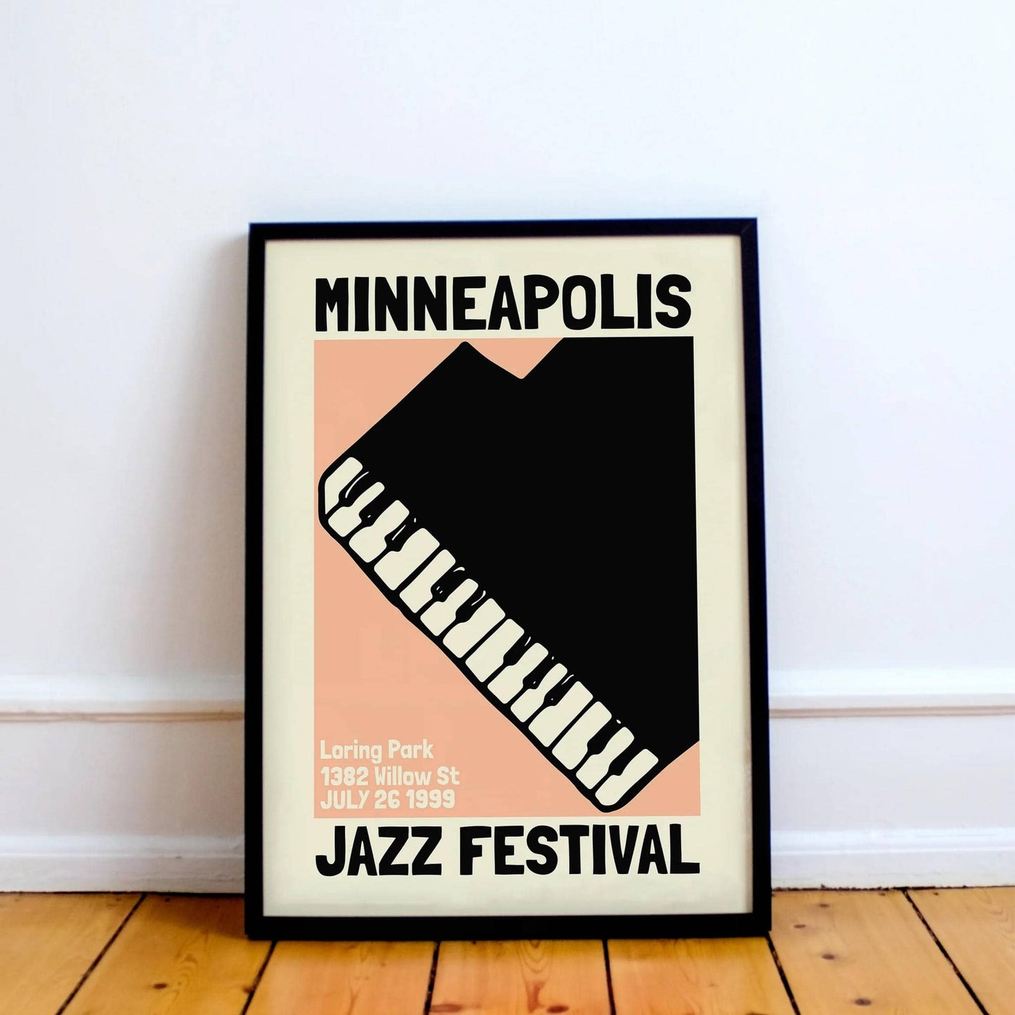 Minneapolis Jazz Festival Poster - HypeSheriff