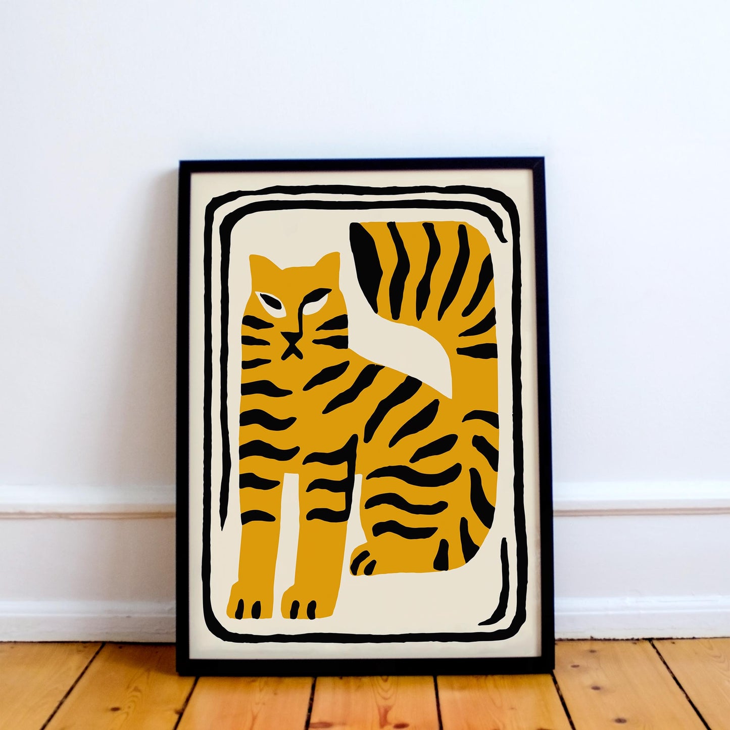 Bold Tiger Wall Art