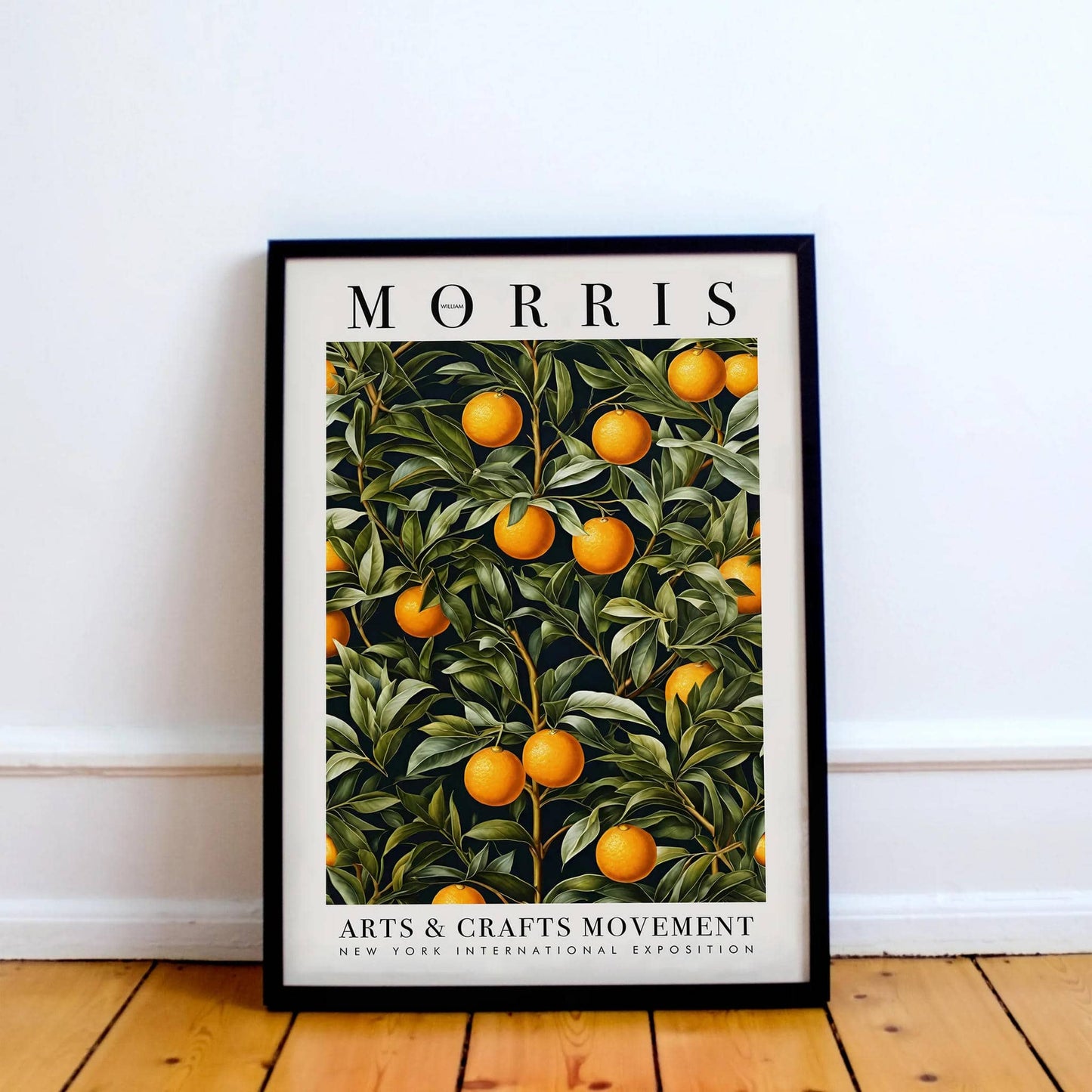 Oranges Morris Botanical Poster