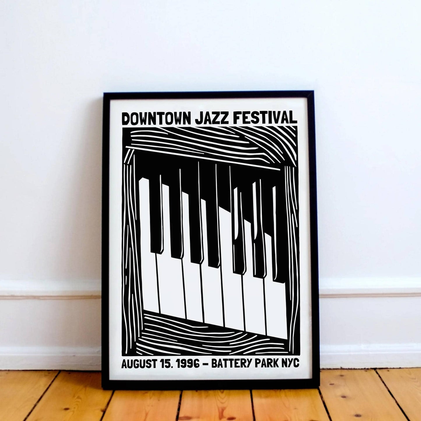 Downtown NYC Jazz Festival 1996 Poster