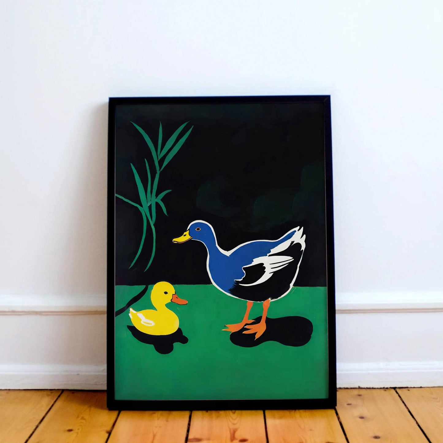 Quirky Ducks Wall Art Poster - HypeSheriff