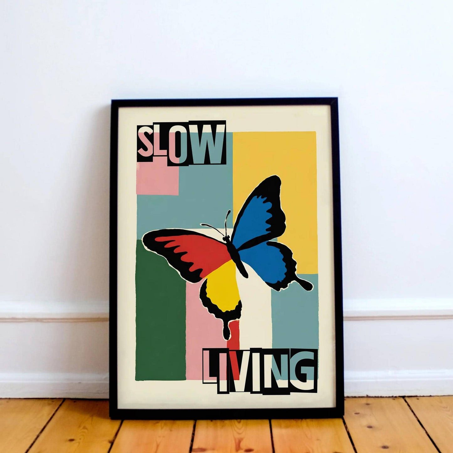 Slow Living Inspirational Wall Art