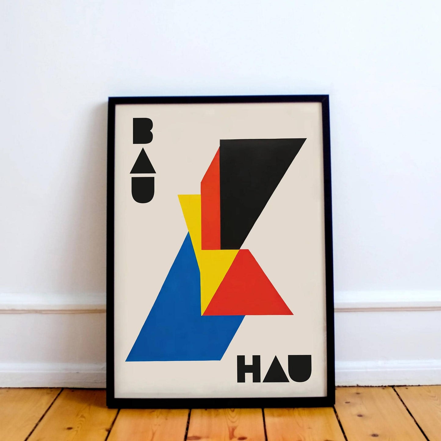 Bauhaus Minimalist Shapes Poster - HypeSheriff