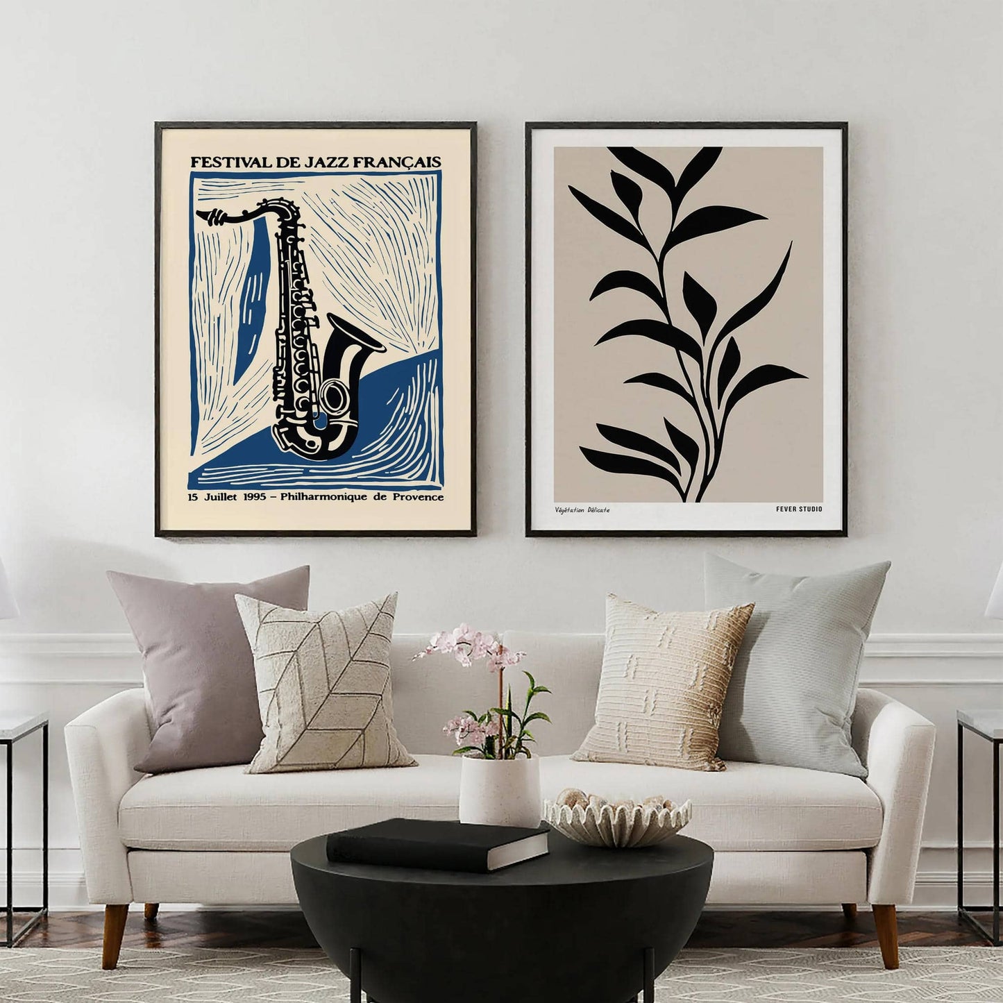 French Jazz Festival Poster - HypeSheriff