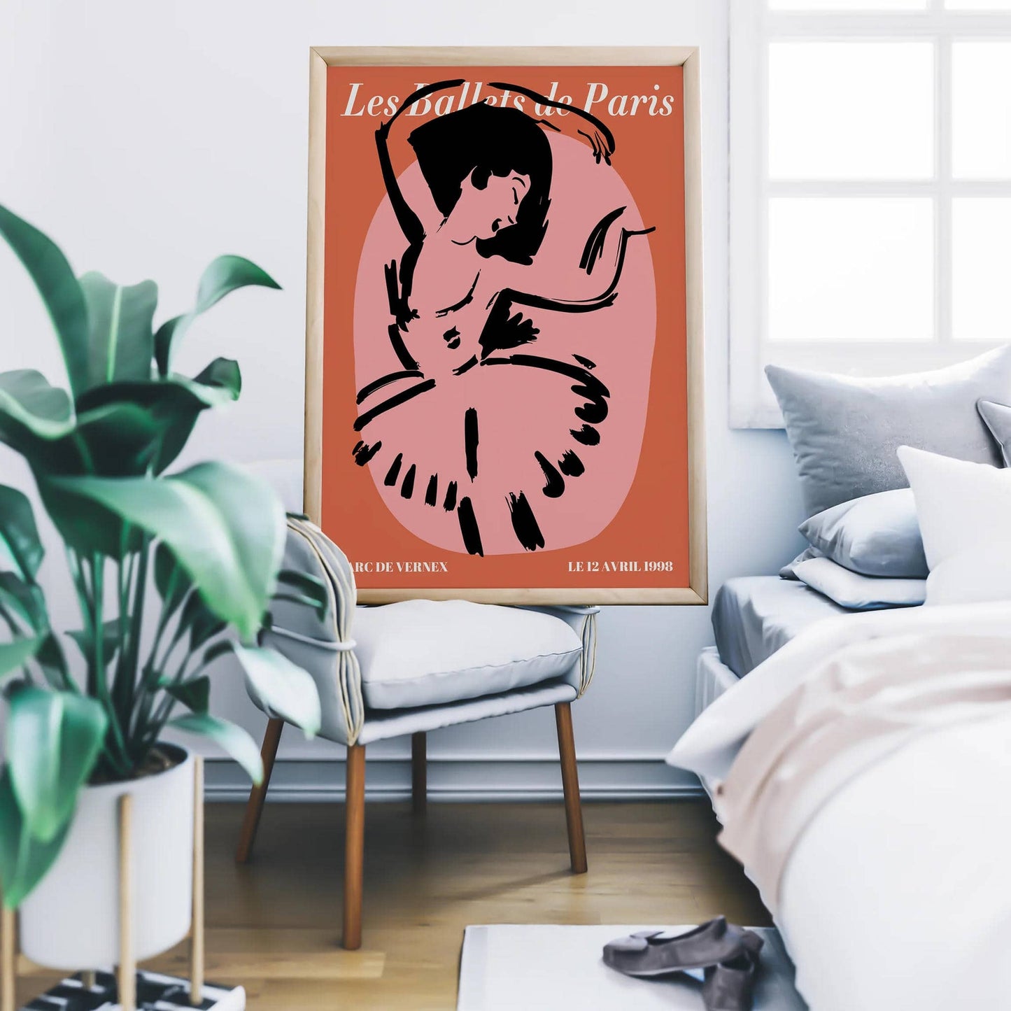 Vintage French Ballet Poster