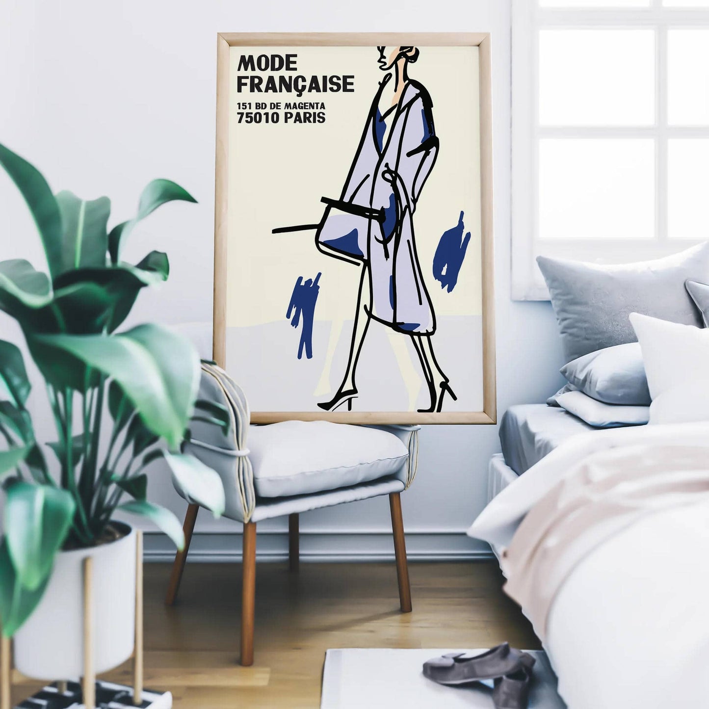 French Fashion Vintage Poster - HypeSheriff