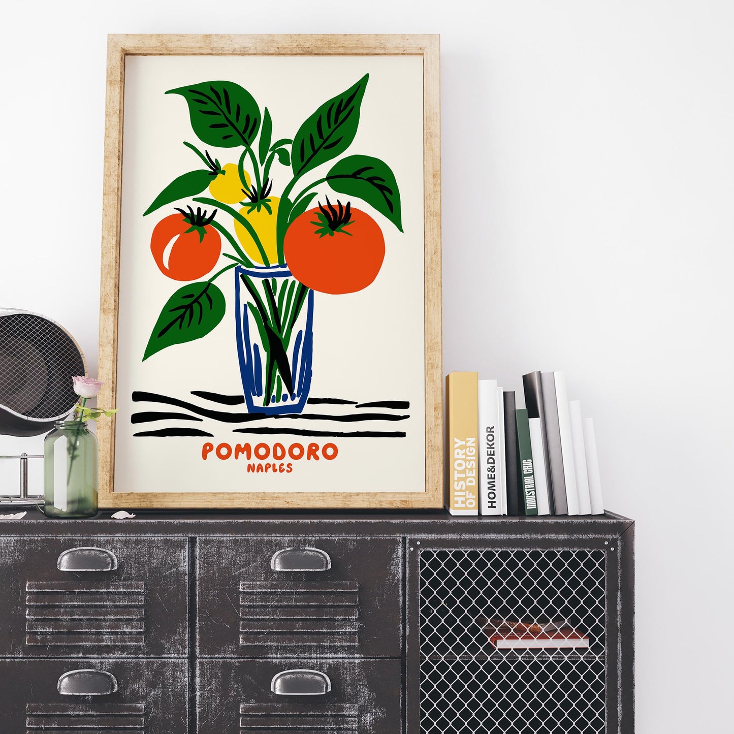 Pomodoro Tomato Art Print