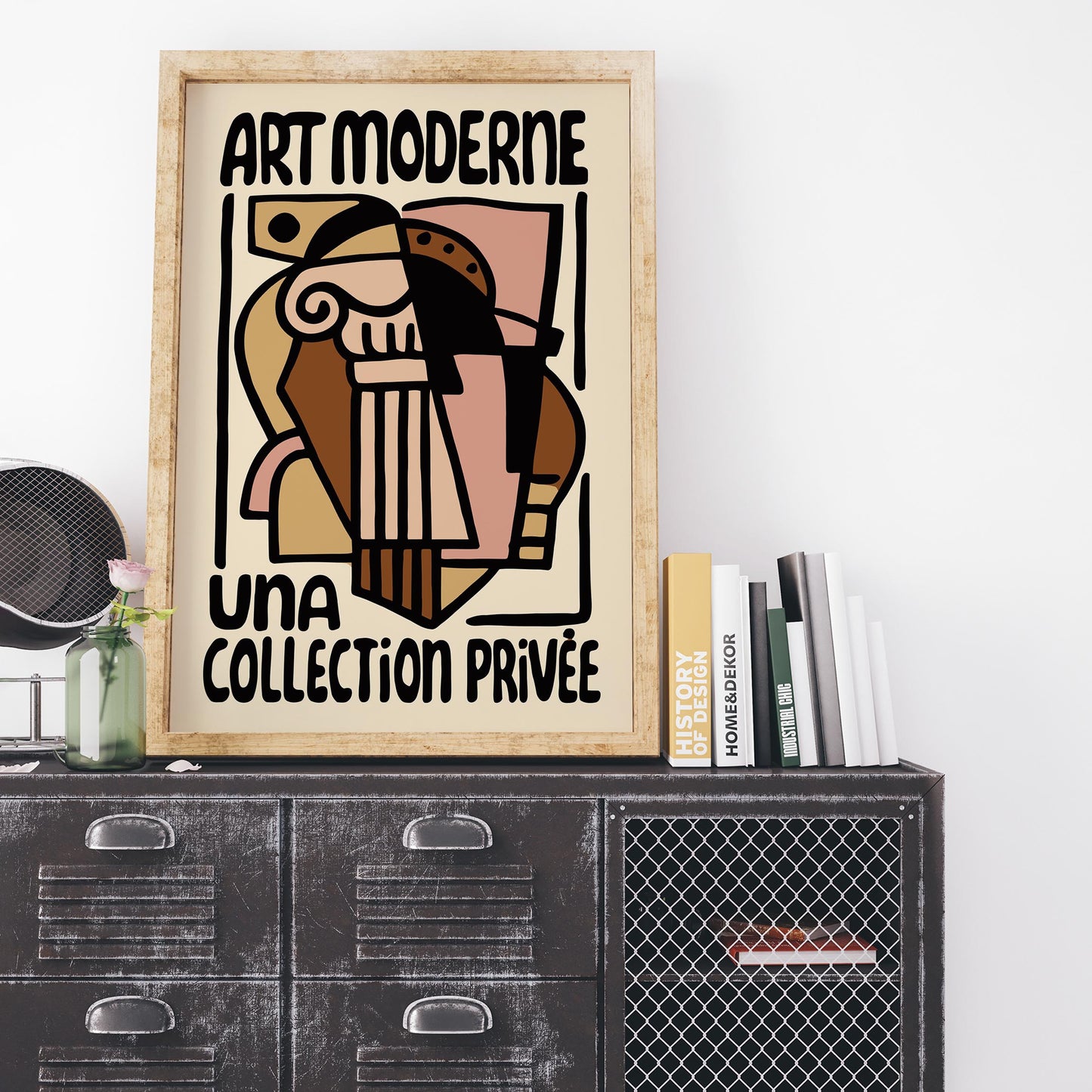 Art Moderne Abstract Exhibition Print