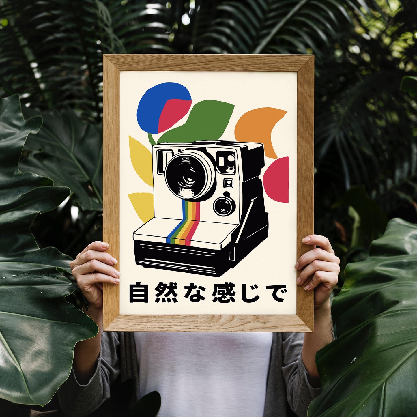 Retro Camera Japanese Art Print Poster