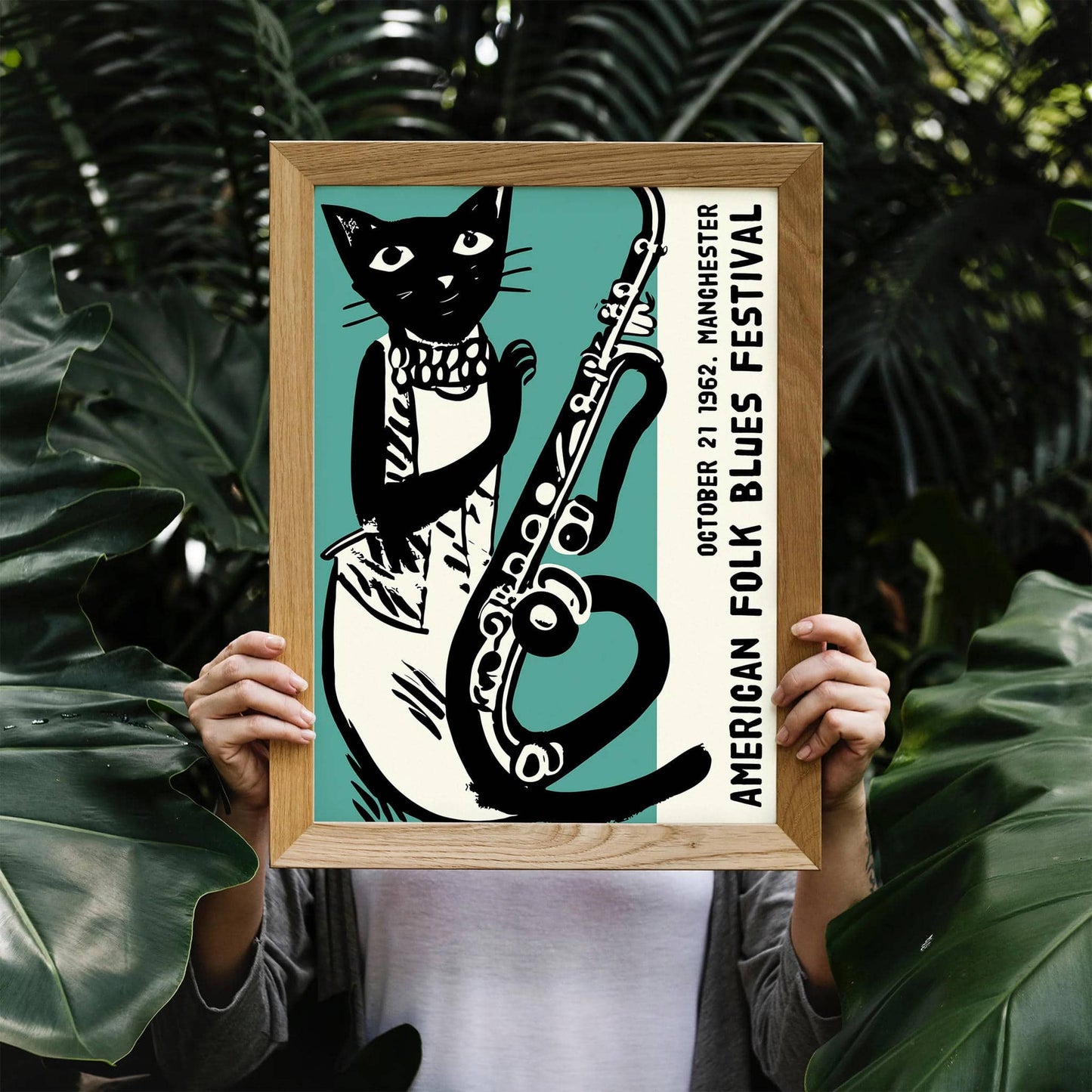 American Folk Blues Festival 1962 Poster - HypeSheriff