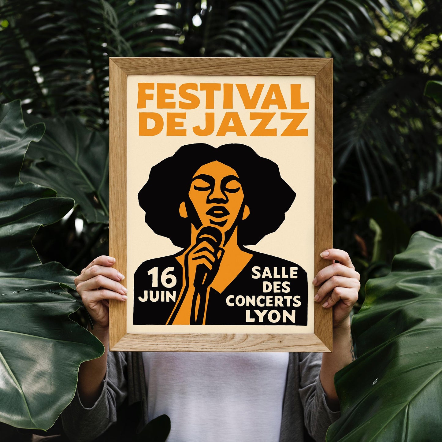 Festival De Jazz Poster Print