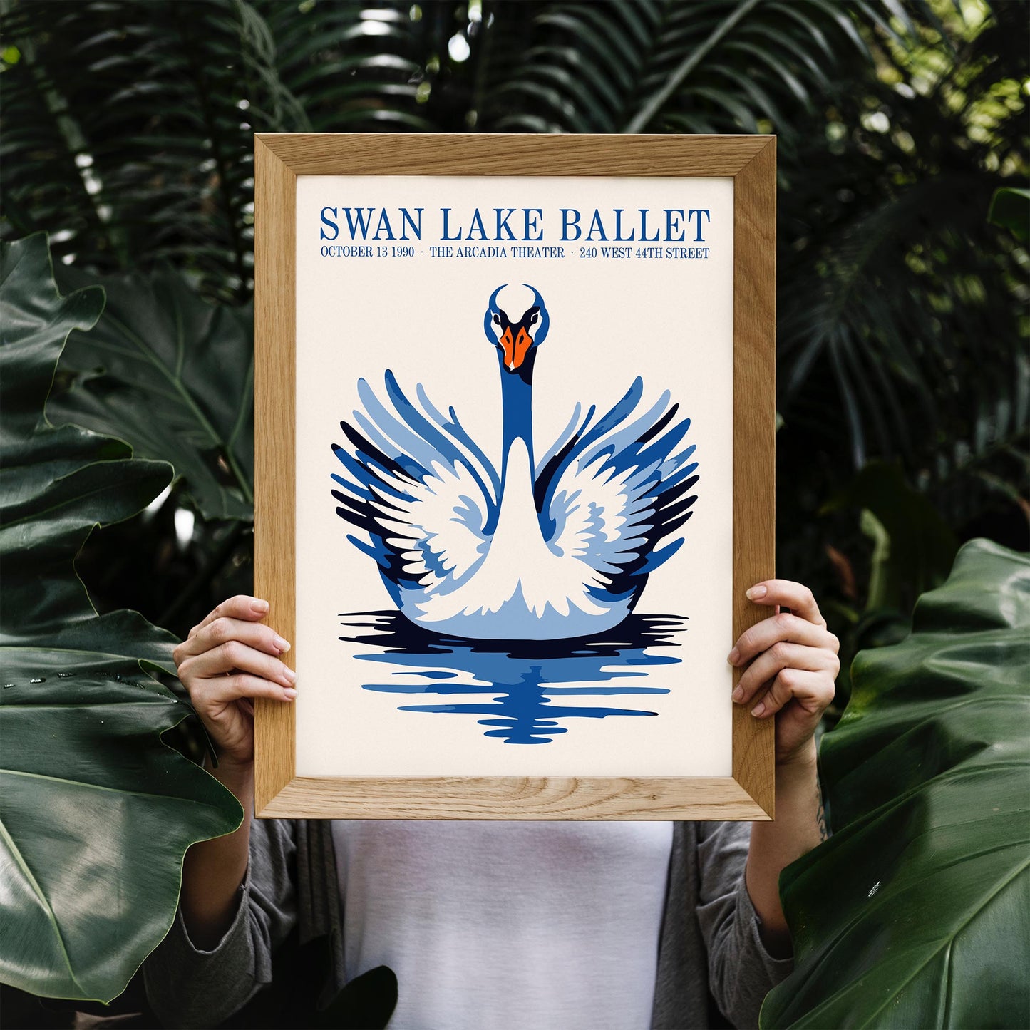 Swan Lake Ballet Poster