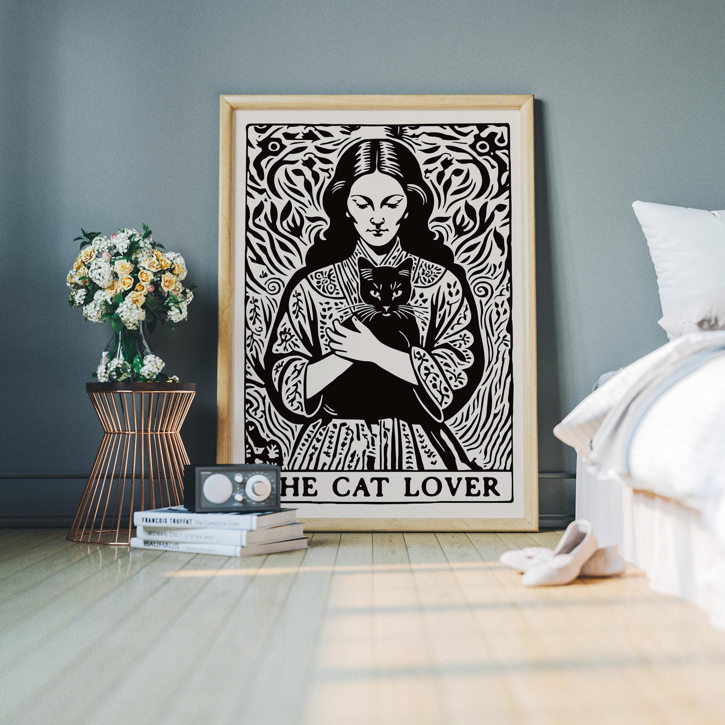 Cat Lover Art Print