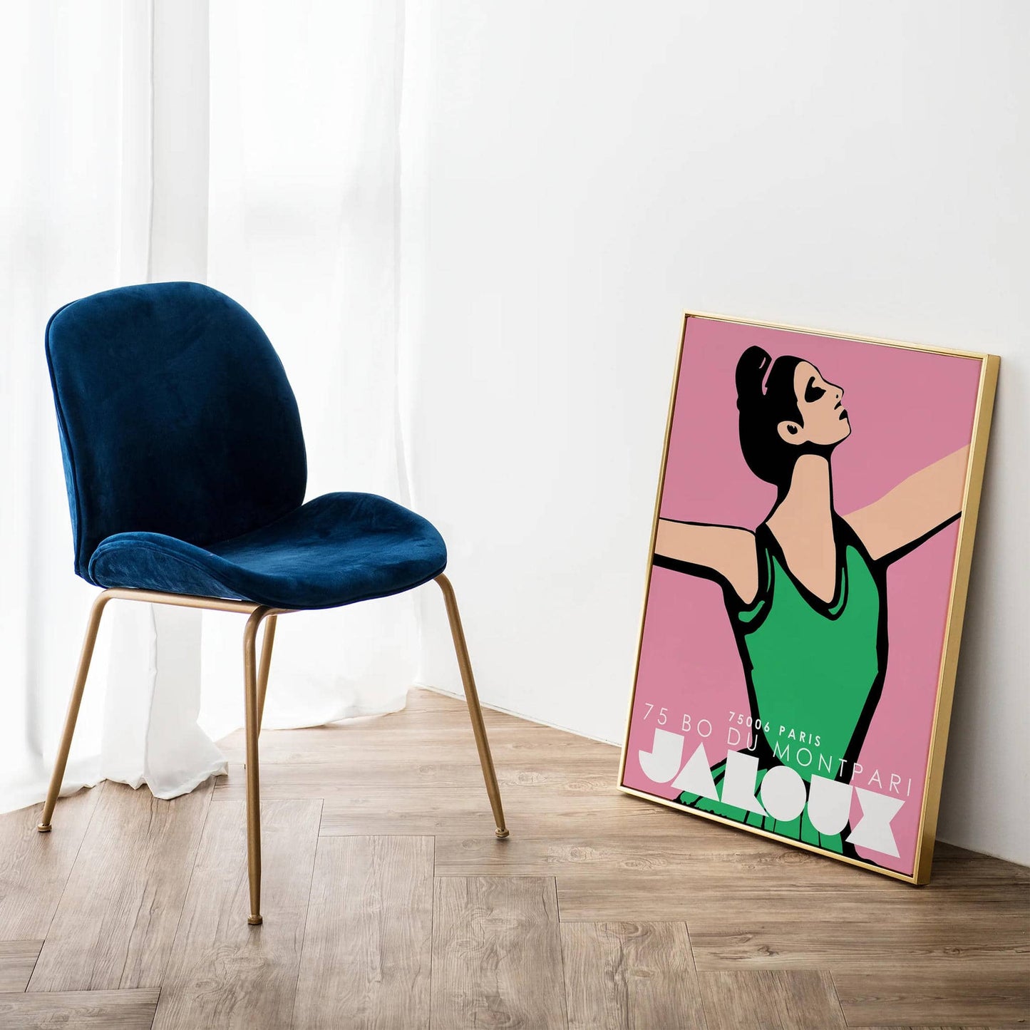 Jaloux - French Ballet Art Print - HypeSheriff