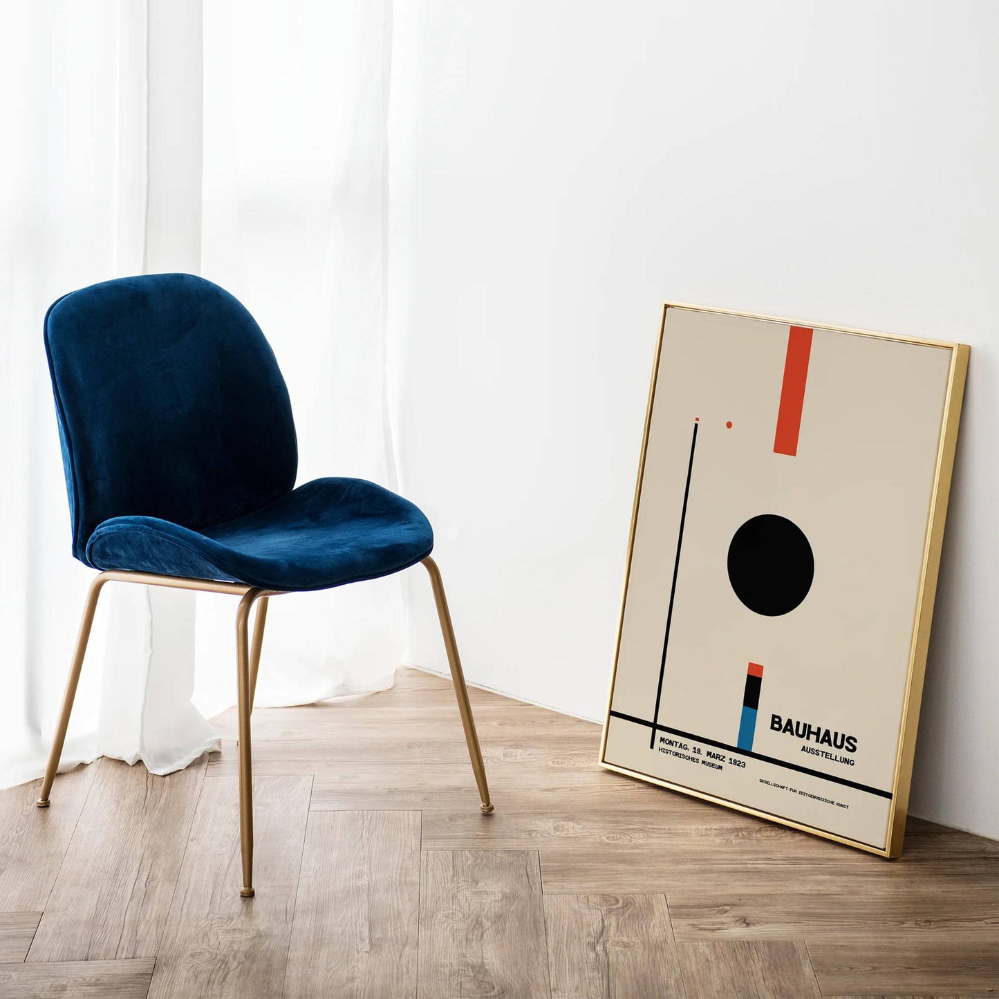 Bauhaus 1923 German Poster