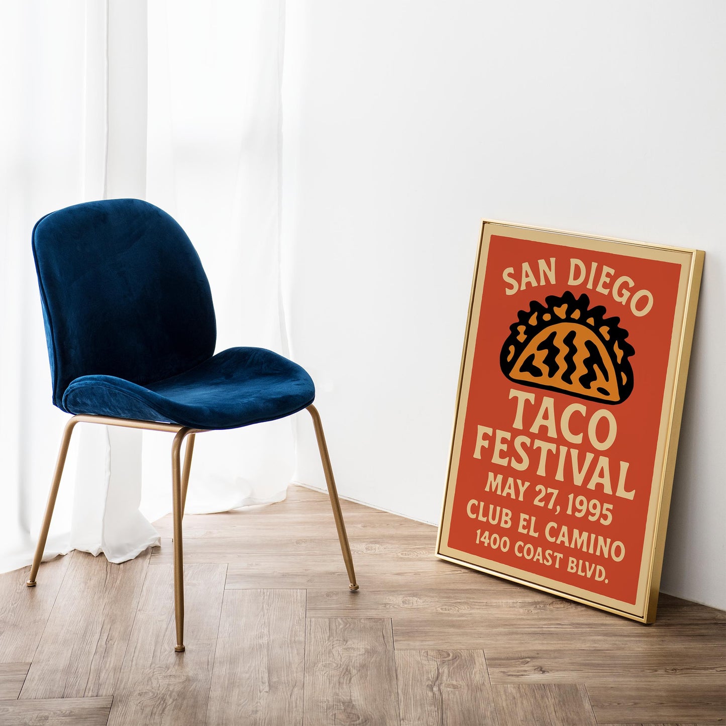 San Diego Taco Festival Poster Print