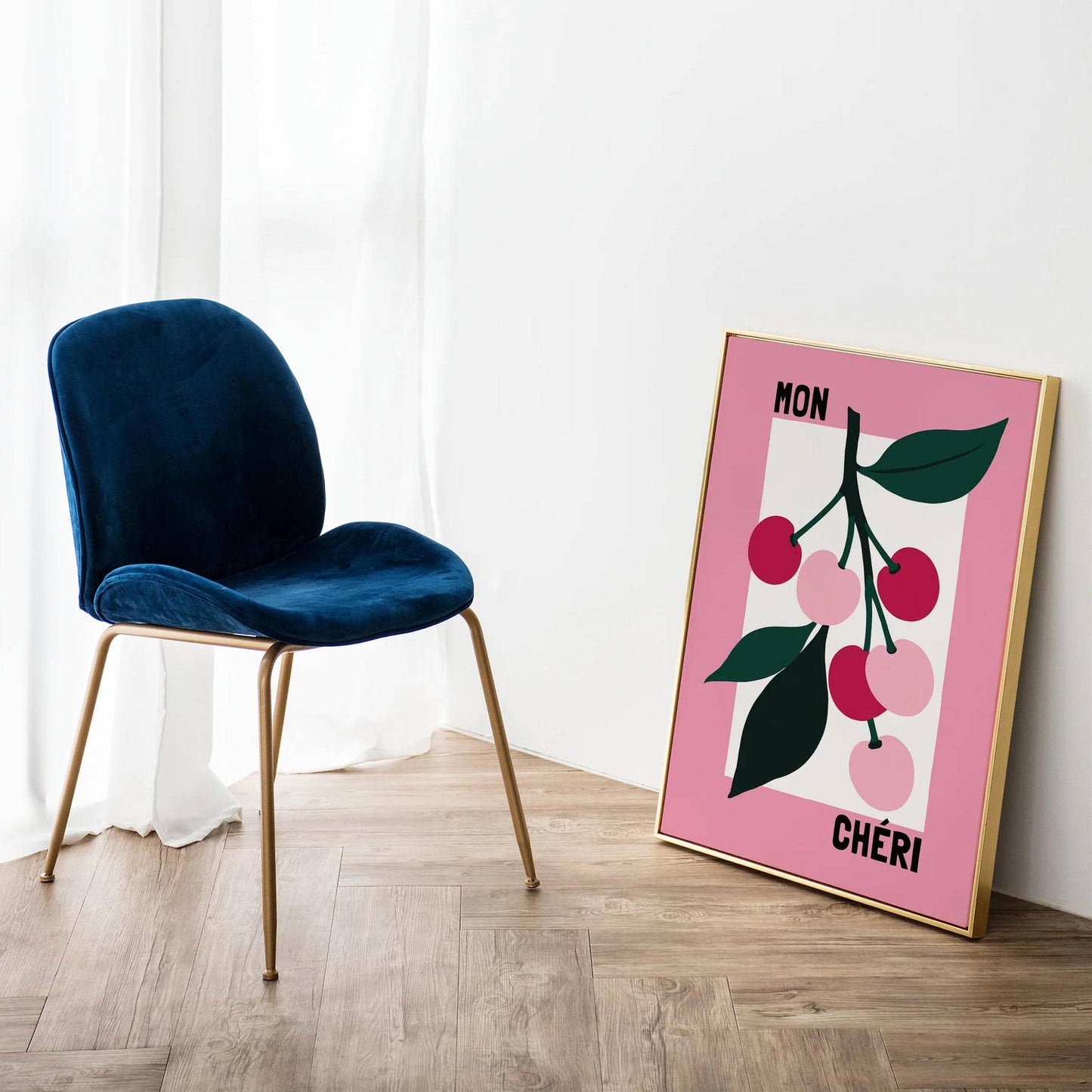 Mon Cheri Cute Art Print