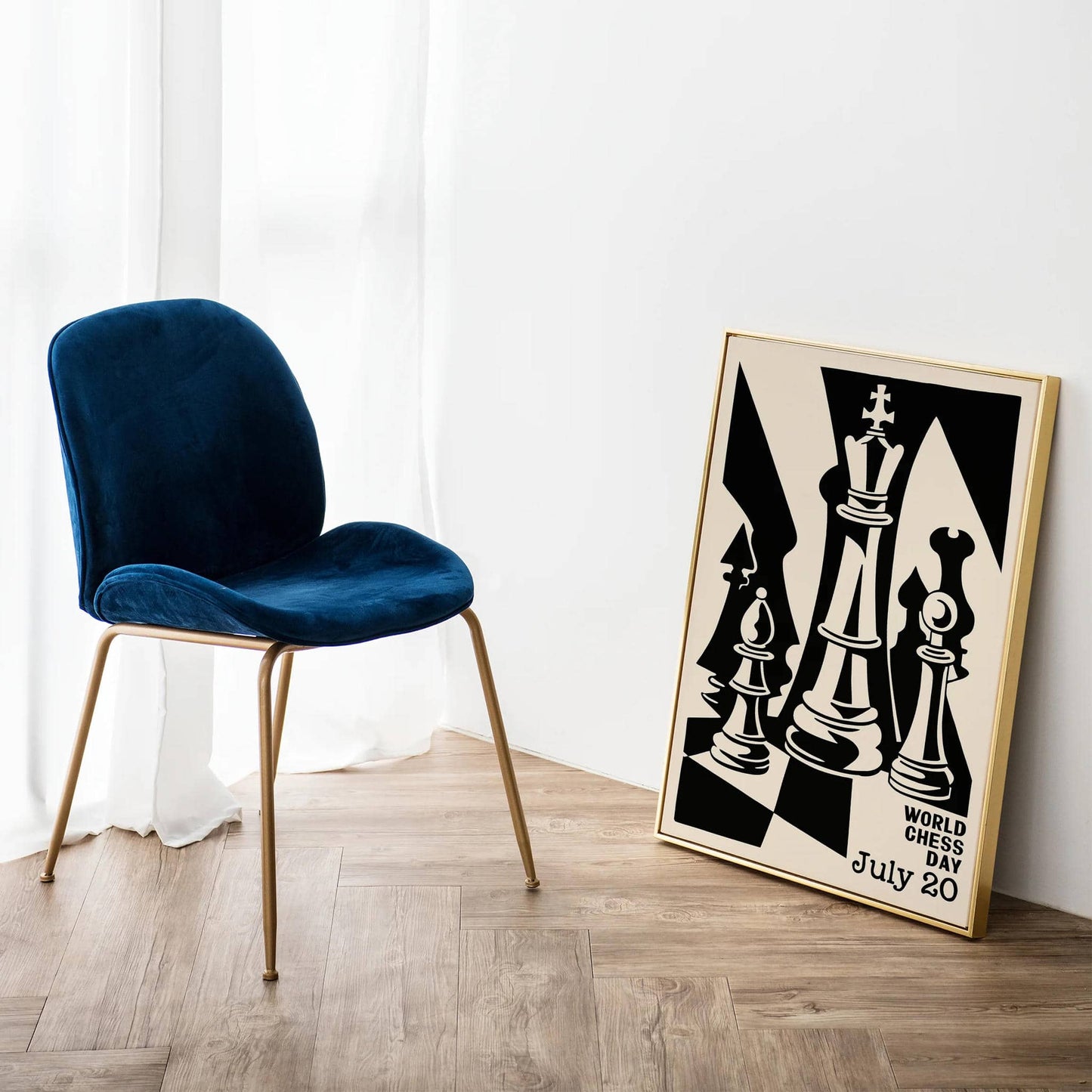 World Chess Day July 20 Poster