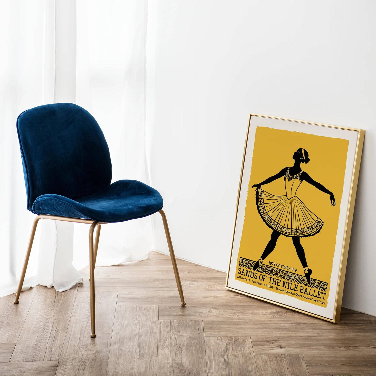 Sands of the Nile Baller Retro Poster - HypeSheriff