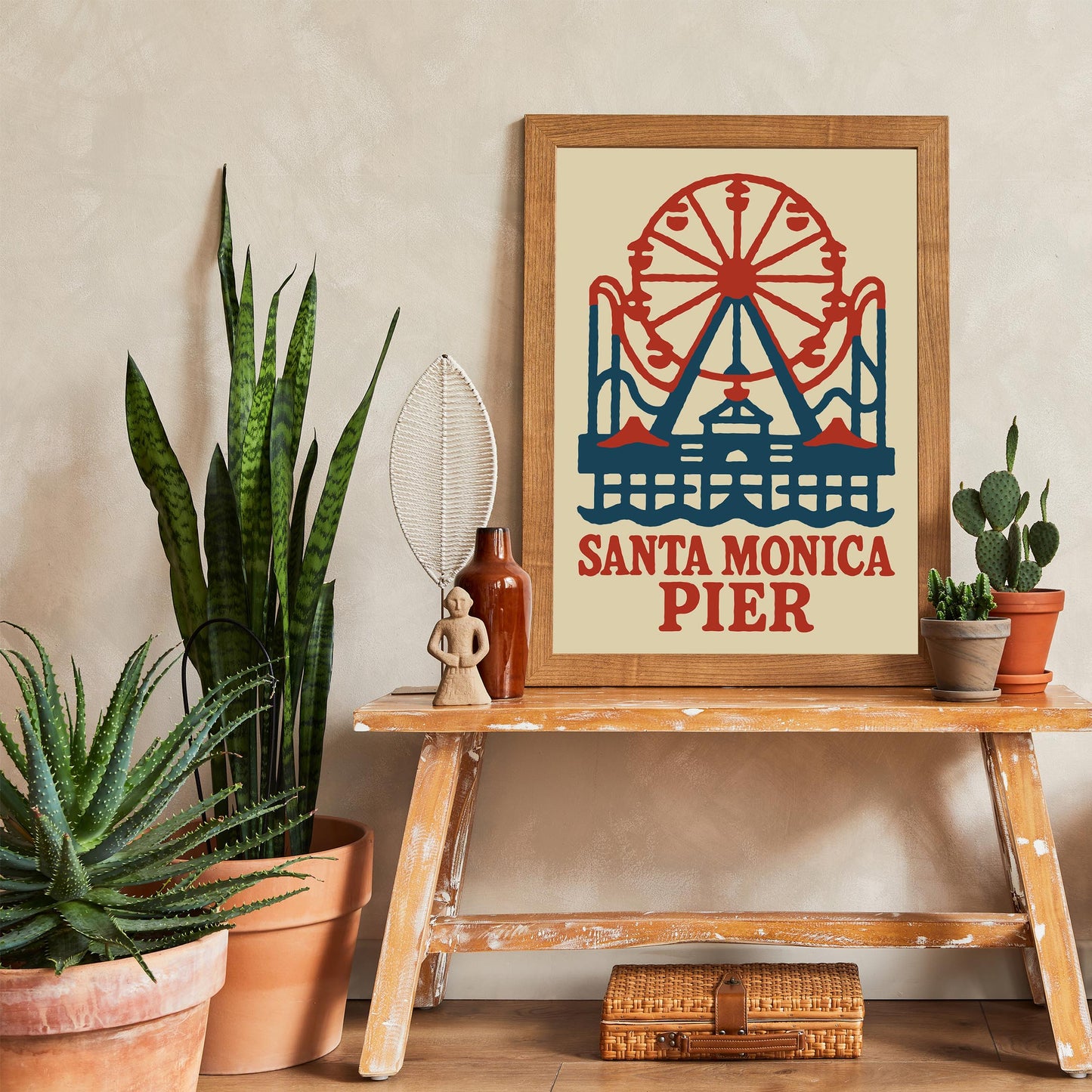 Santa Monica Pier Wall Art