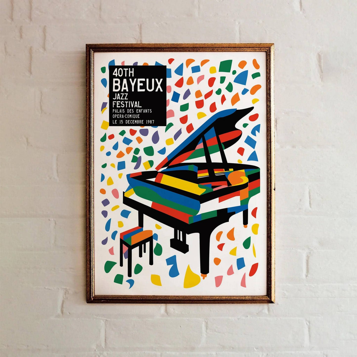 Bayeux Jazz Festival Poster - HypeSheriff