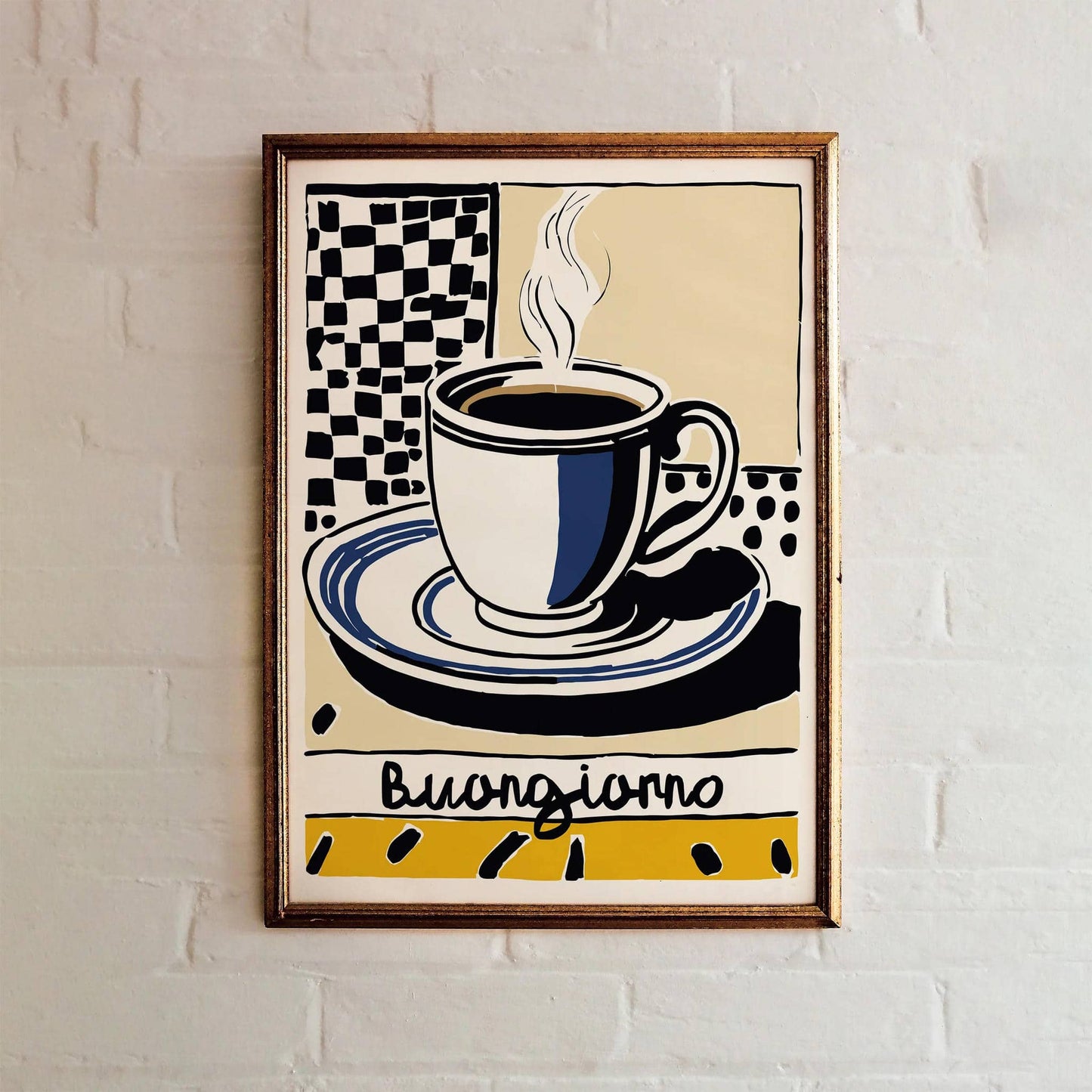 Buongiorno Coffee Poster - HypeSheriff