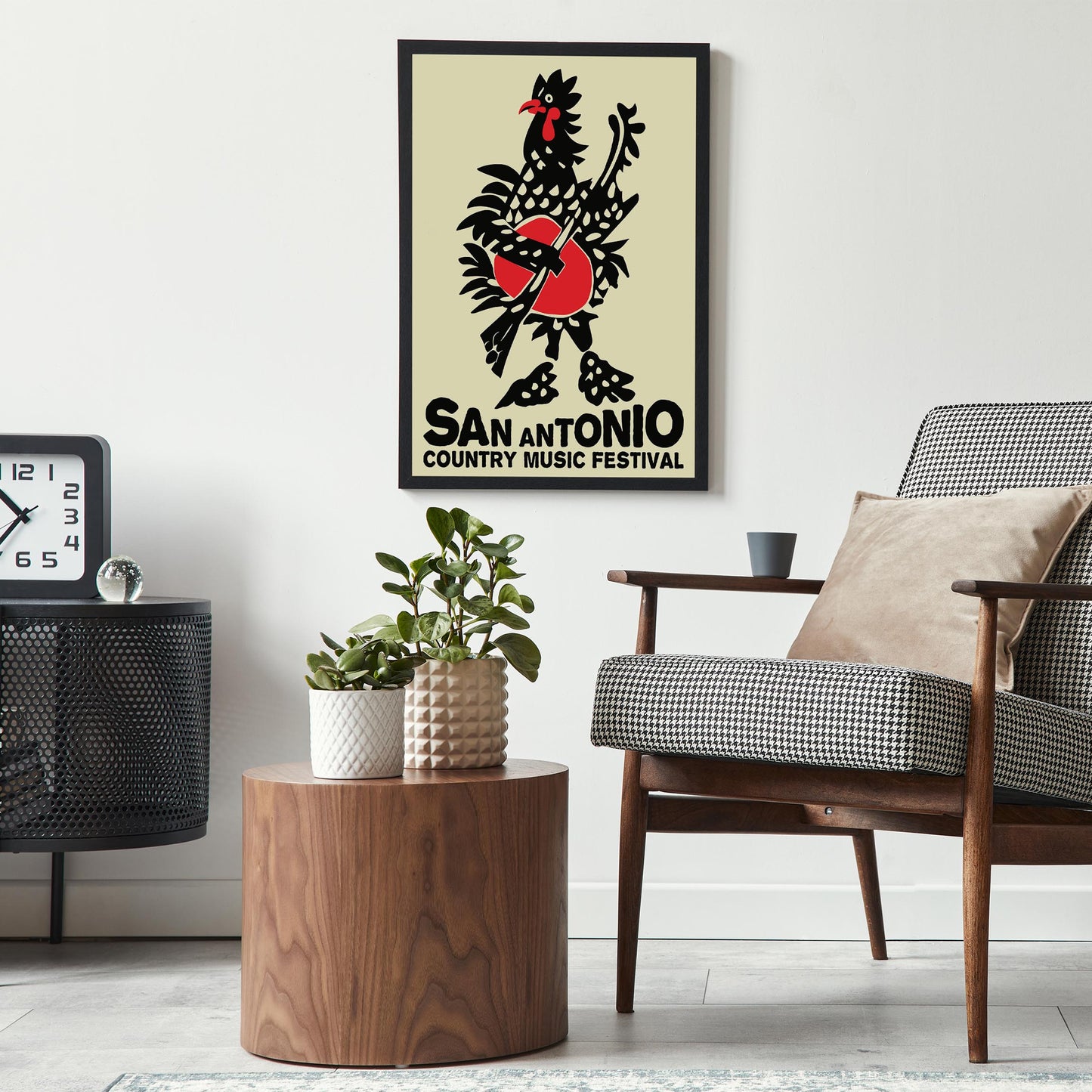 San Antonio Music Festival Poster Print