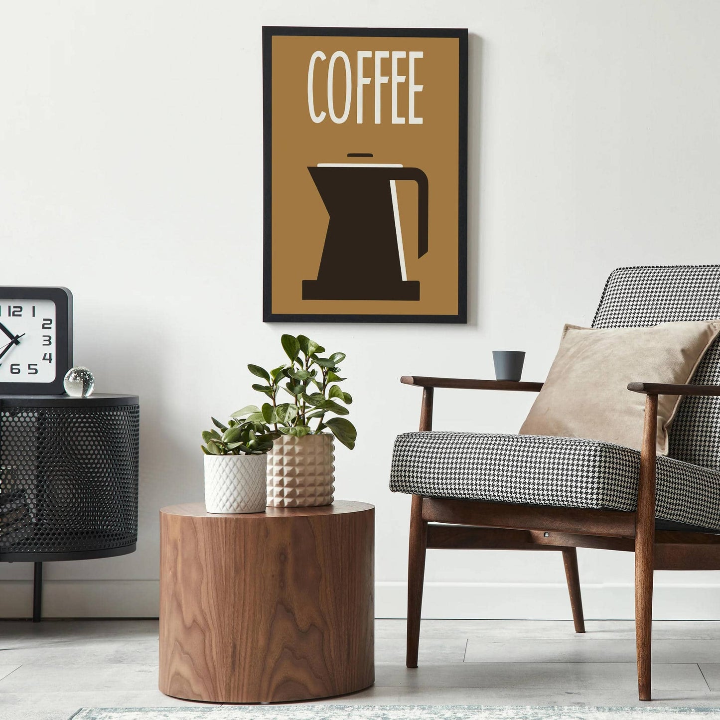 Retro Coffee Minimalist Poster - HypeSheriff