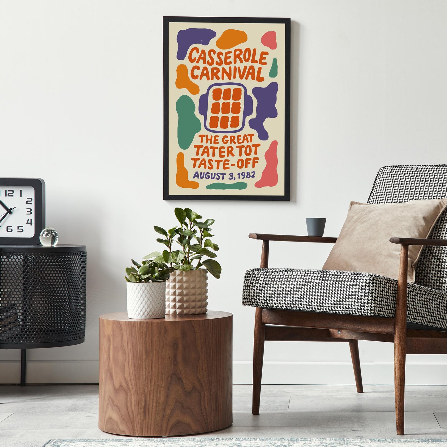 Casserole Carnival Wall Art