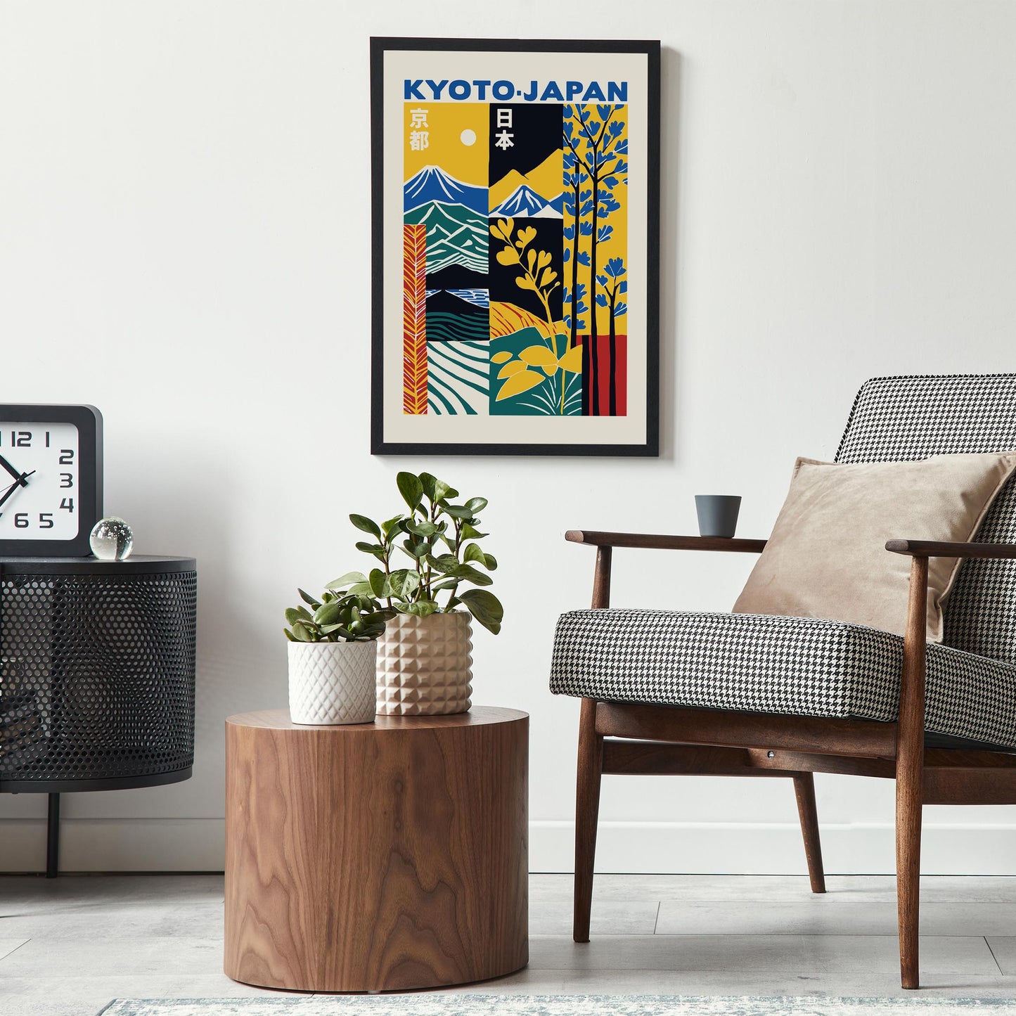 Kyoto Japan Travel Art Print Poster