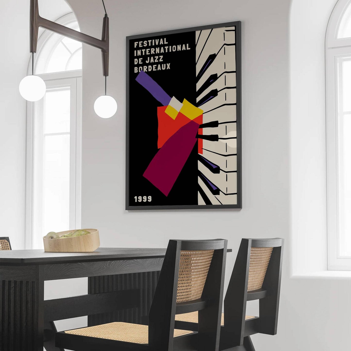 Festival De Jazz Bordeaux 1999 Retro Poster