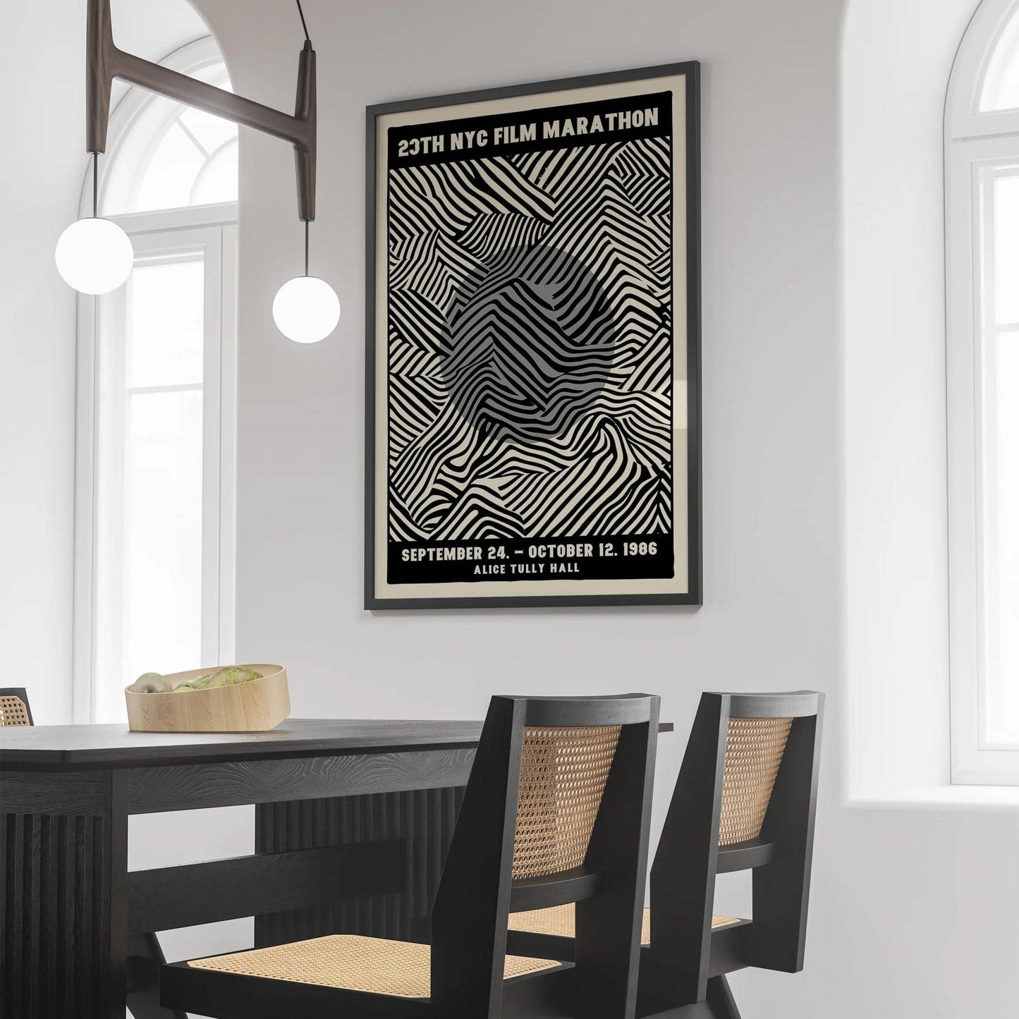 NYC Film Festival 1986 Retro Poster - HypeSheriff