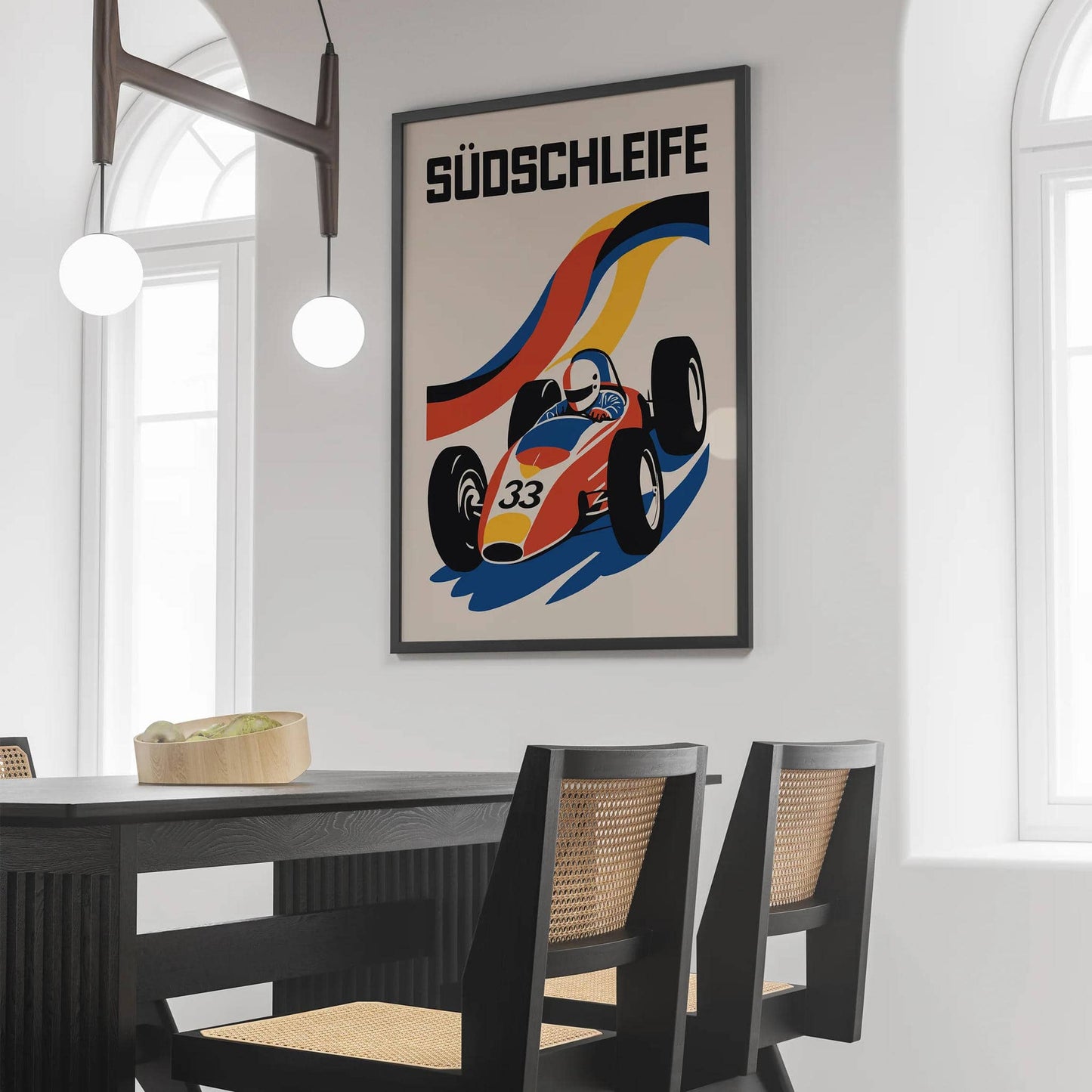 Nürburgring Südschleife Racetrack Poster