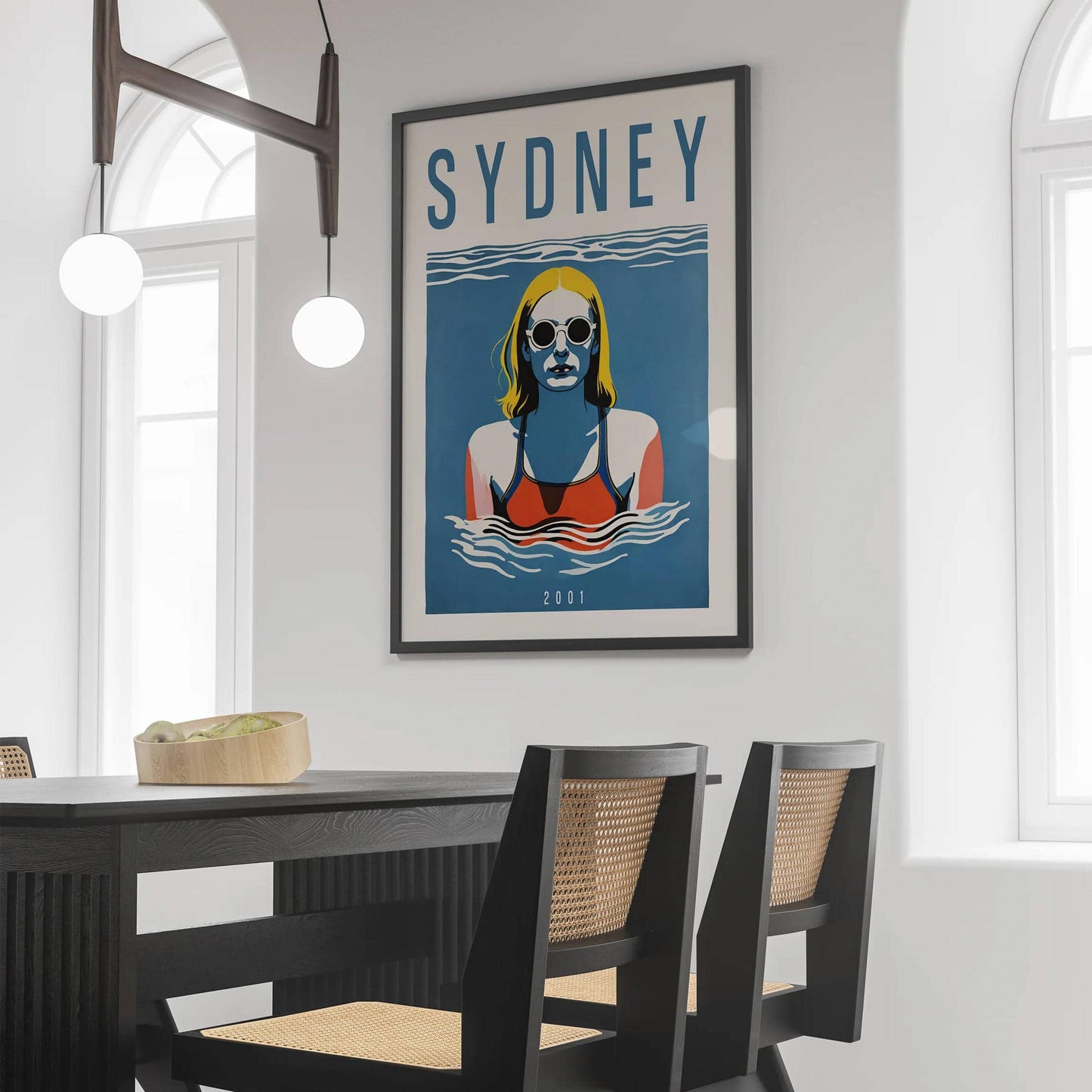 Sydney 2001 Retro Australia Poster