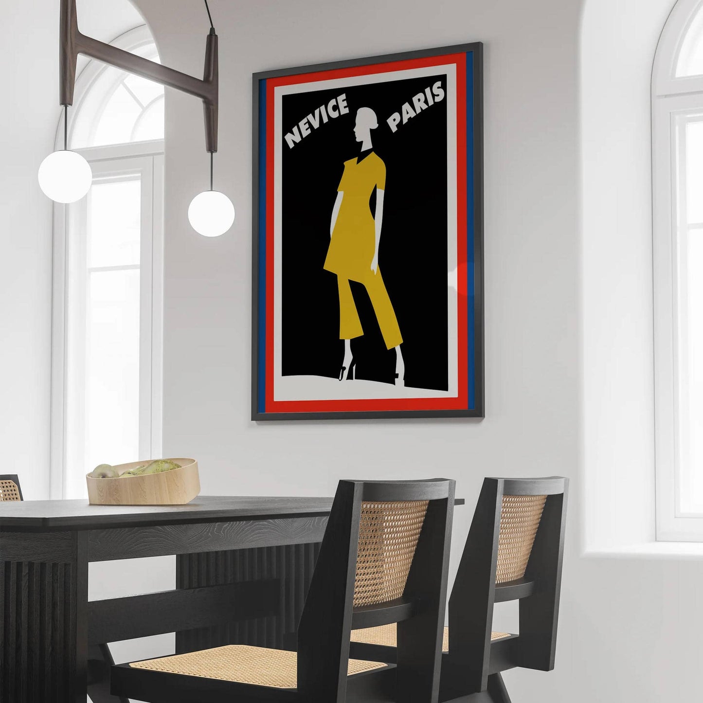 Nevice Paris Fashion Poster - HypeSheriff