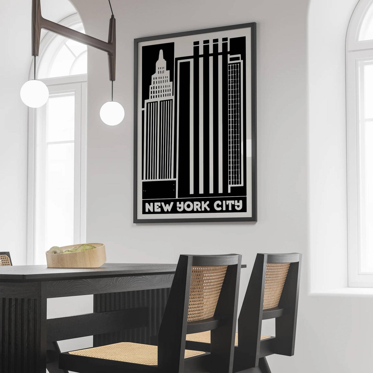 NYC Vintage Architecture Poster - HypeSheriff