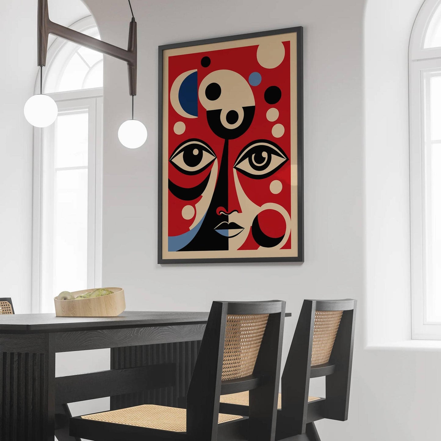Mid-Century Modern Stare Poster - HypeSheriff